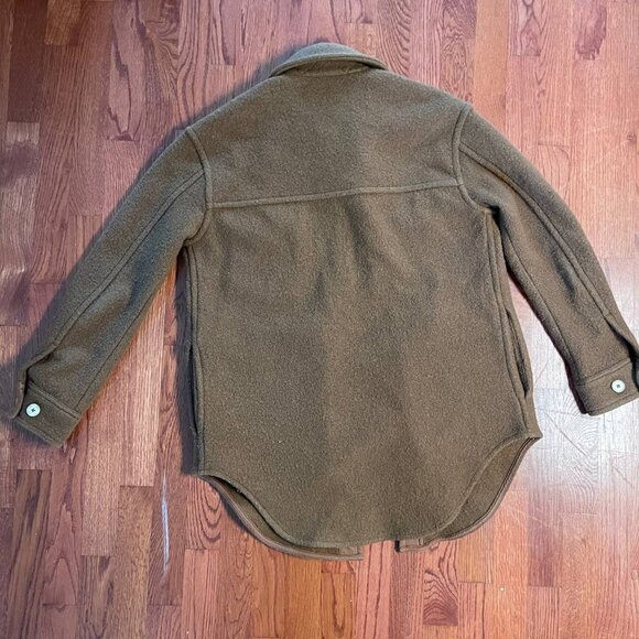 Aritzia Wilfred Free The Ganna™ Shirt Jacket XS in Brown - Picture 7 of 7